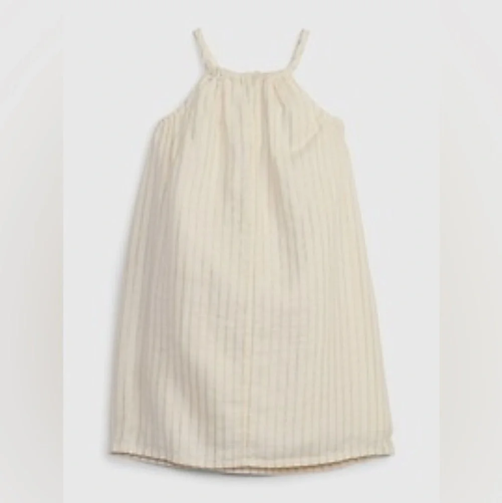 GAP Toddler Crinkle Gauze Shiny Stripes dress size 4